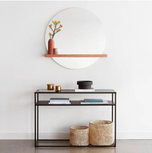 20 Mirrors With Shelves & Hooks! DoubleDuty Decor.