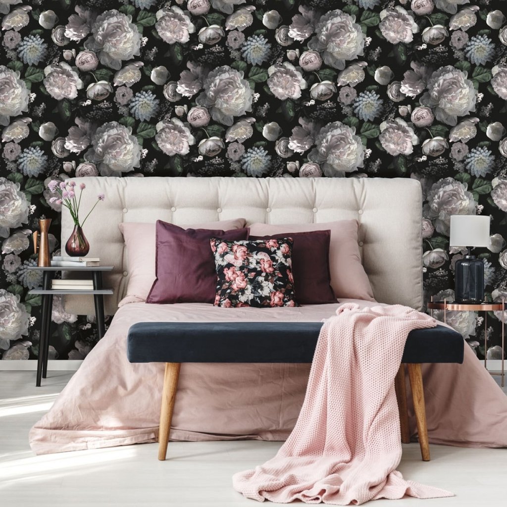 Go Bold in Small Spaces with Removable Wallpaper