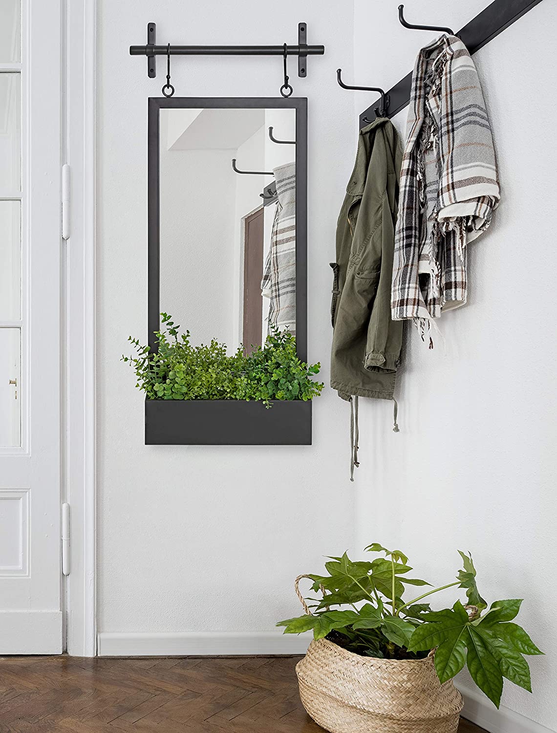 20 Mirrors With Shelves & Hooks! DoubleDuty Decor.