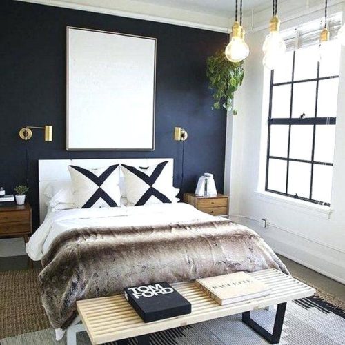 These Dark Accent Walls Break All The Small Space Design Rules!