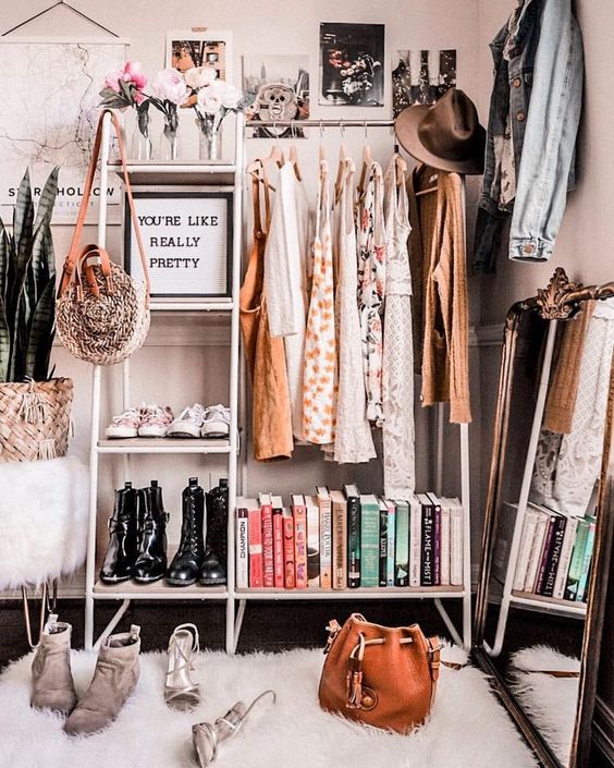 clothing rack storage DID closet