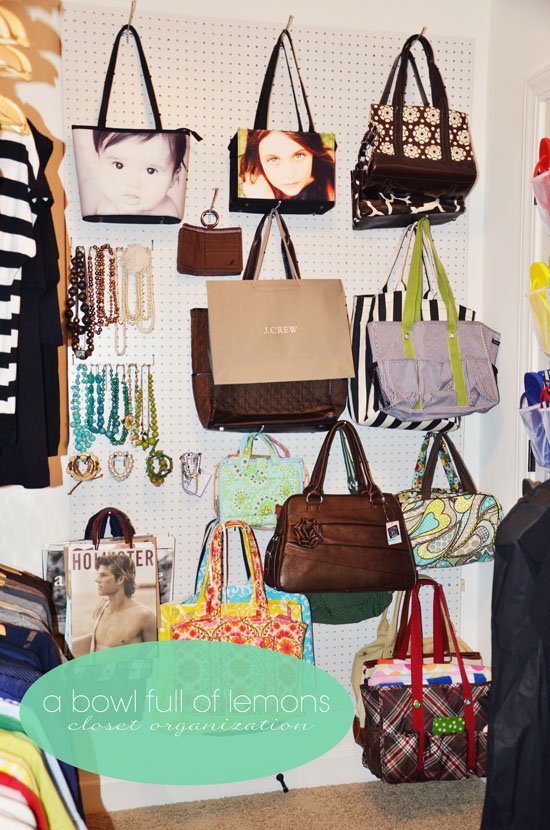 13 Handbag Storage Ideas That Will Save You A Ton Of Space!