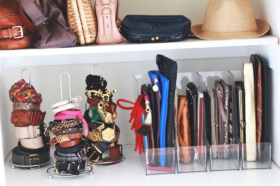 file organizers idea for storing handbags