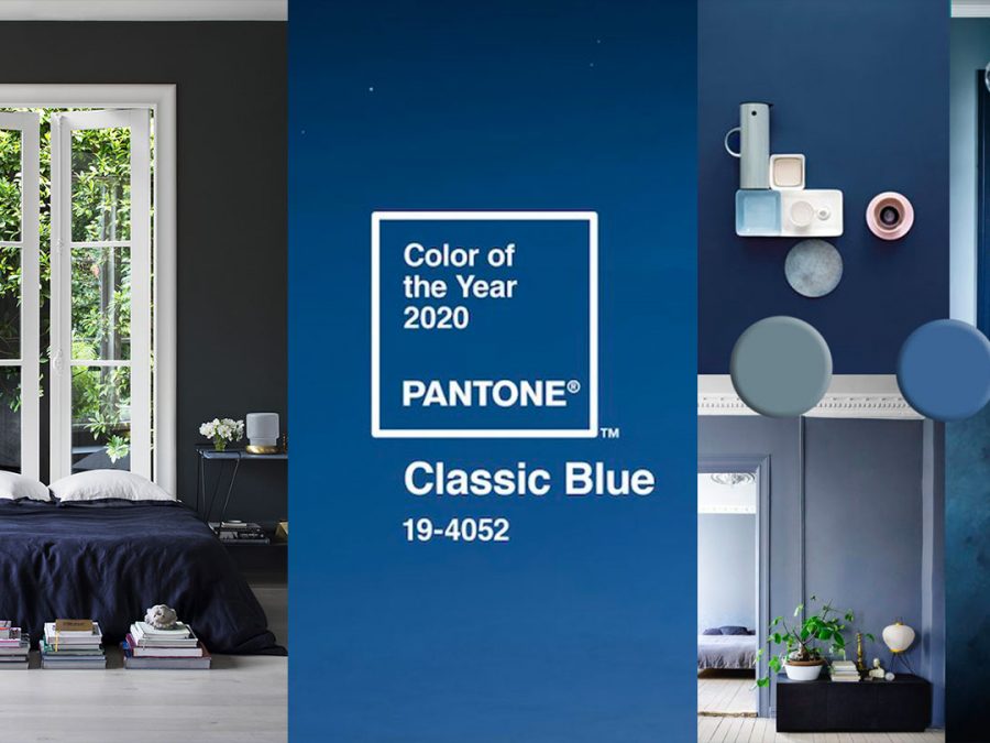 classic blue paint color trend for 2020