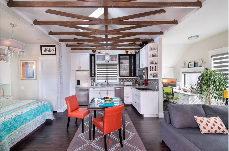 This Cozy 480 Square Feet Studio Is Home Base To A Retired Couple With 