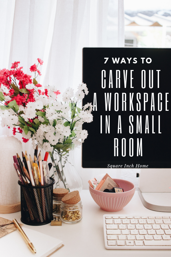 create a home office in a small space