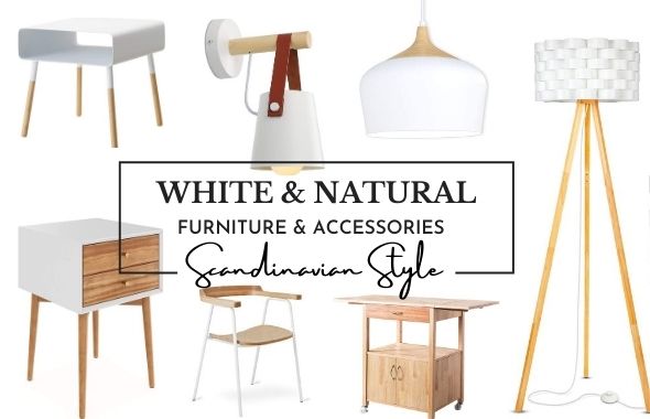 Get Major Scandi Vibes With These White & Wooden Furniture & Accessories