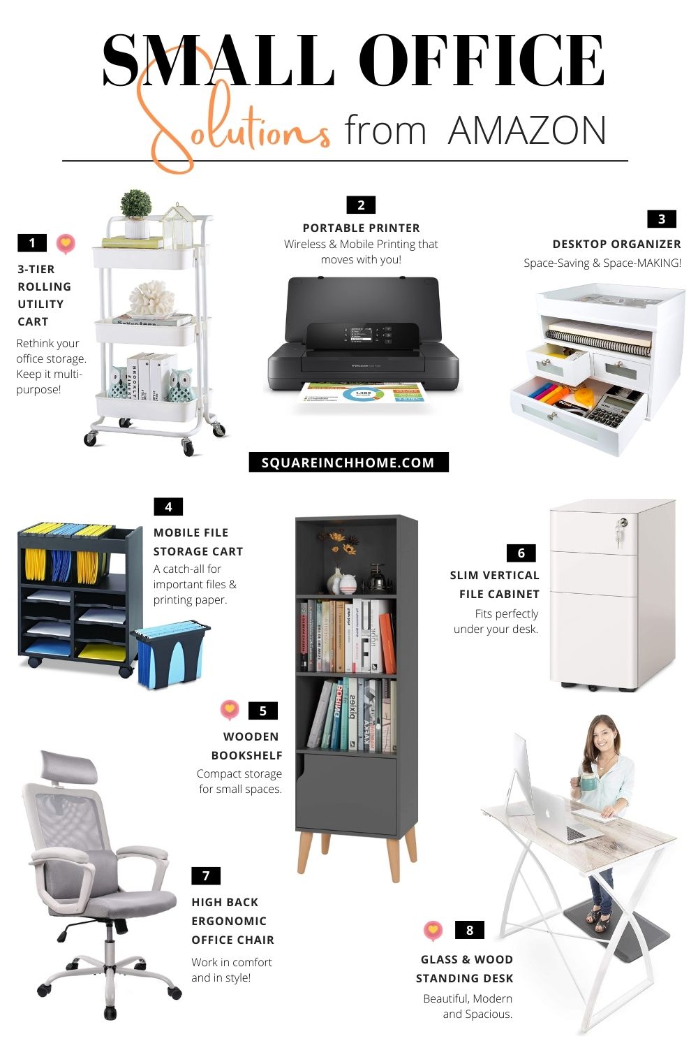 space-saving products for small office from amazon