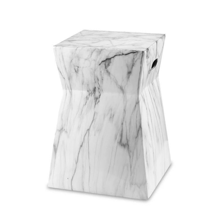 black and white marble stoom