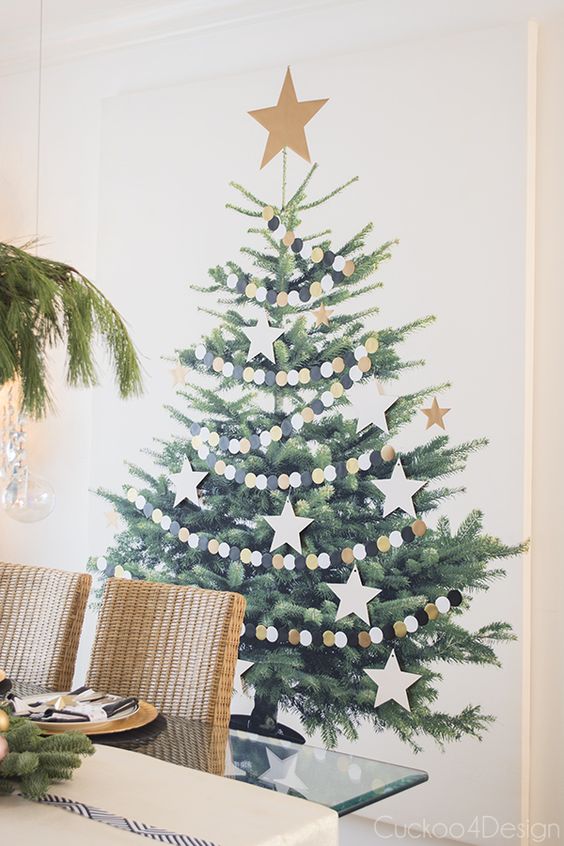 christmas tree canvas