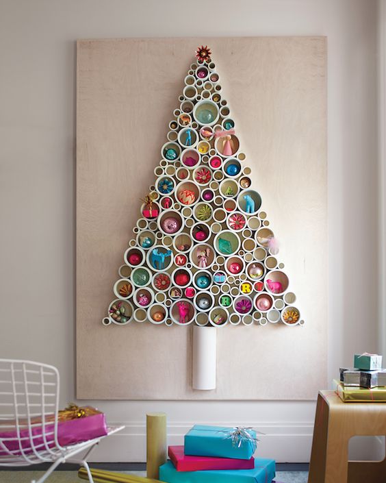 alternative pvc pipe christmas tree