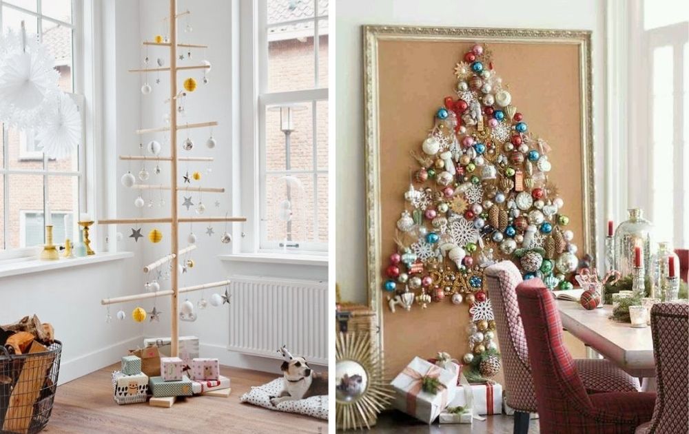 17 Christmas Tree Alternatives For Small Spaces.