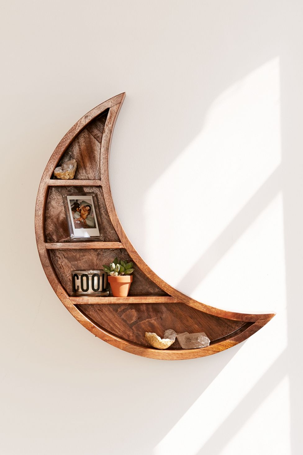 Crescent Moon Wall Shelf
