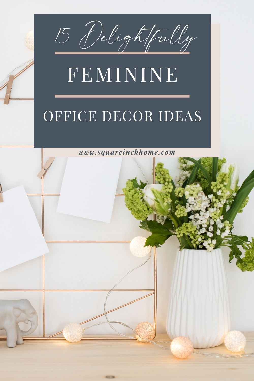 feminine office decor ideas pinterest