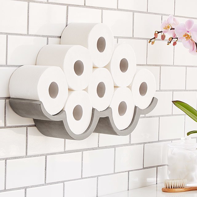 cloud floating toiletpaper wall storage