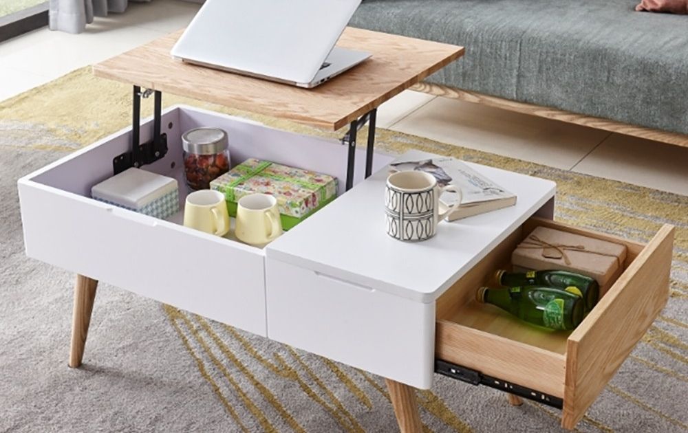 16 Modern Lift Top Coffee Tables To, Small Coffee Table With Storage And Lift Top