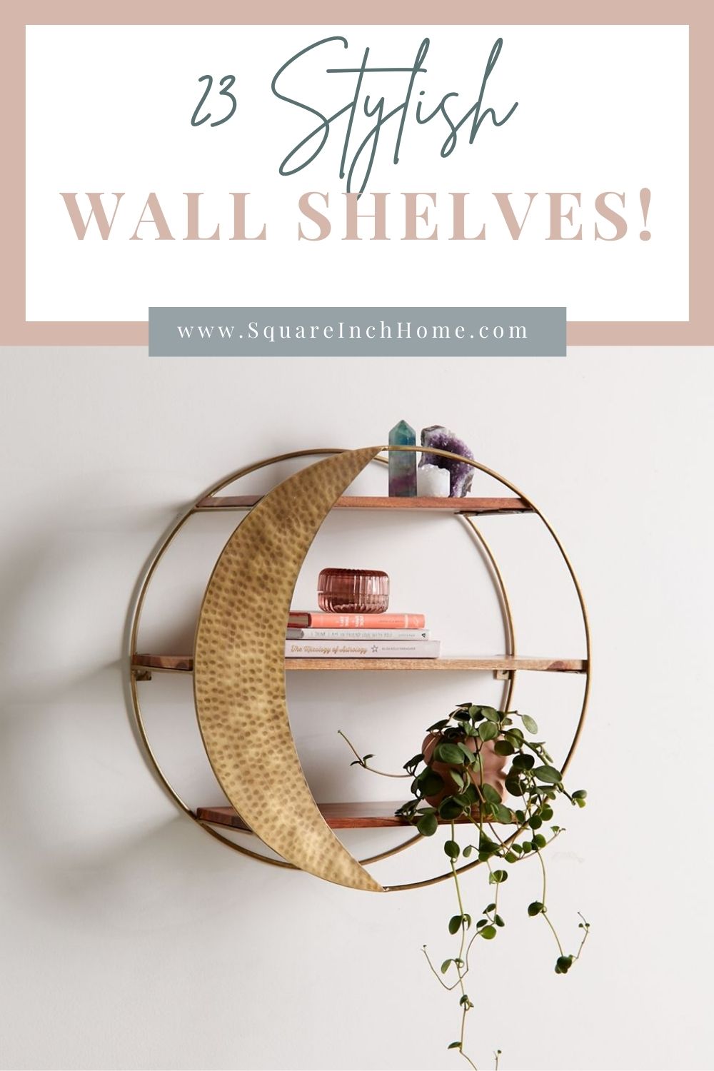 23 decorative wall shelves pinterest