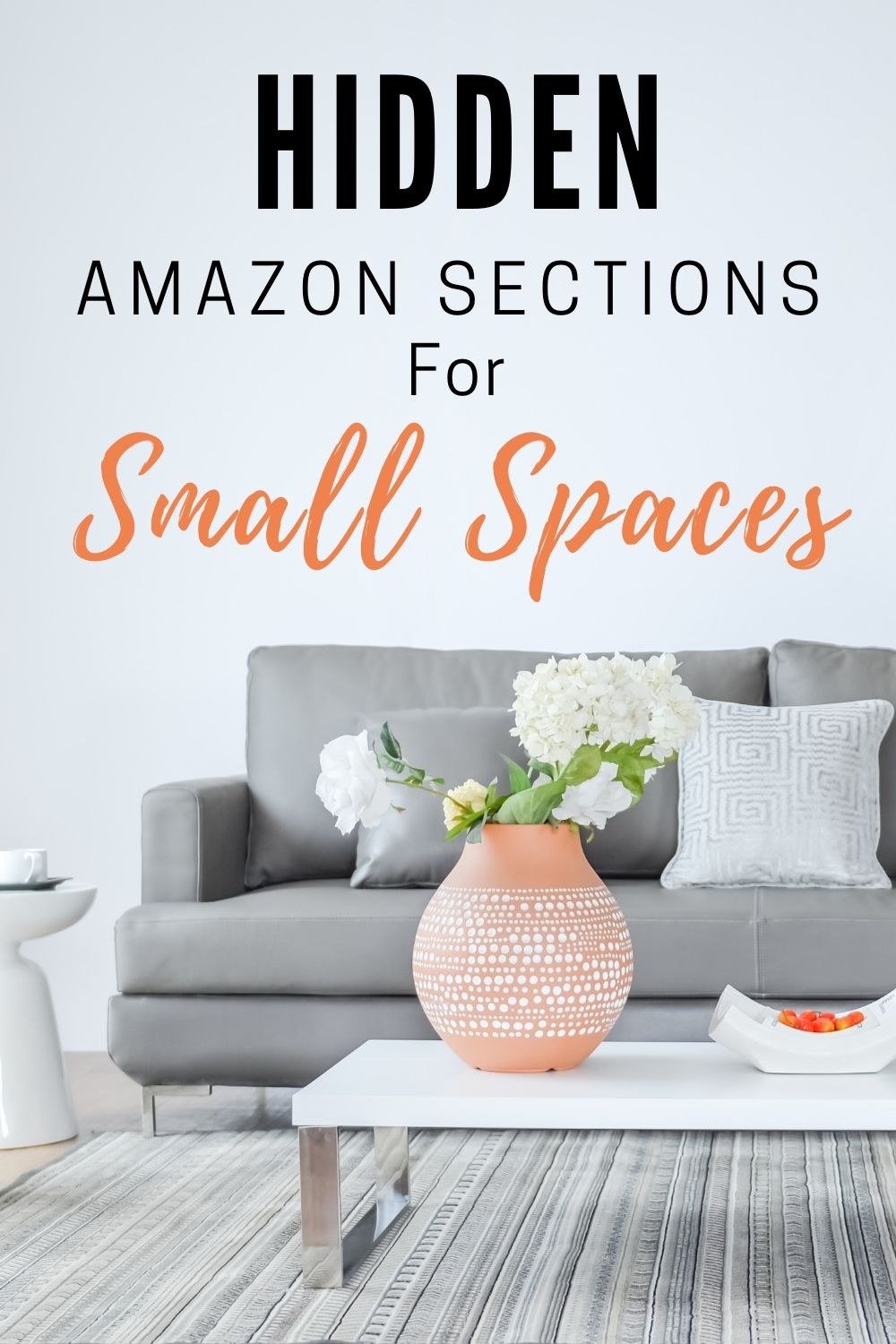 hidden amazon sections for small spaces