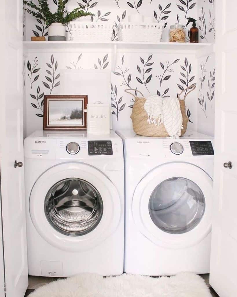 small bright and airy laundry room ideas
