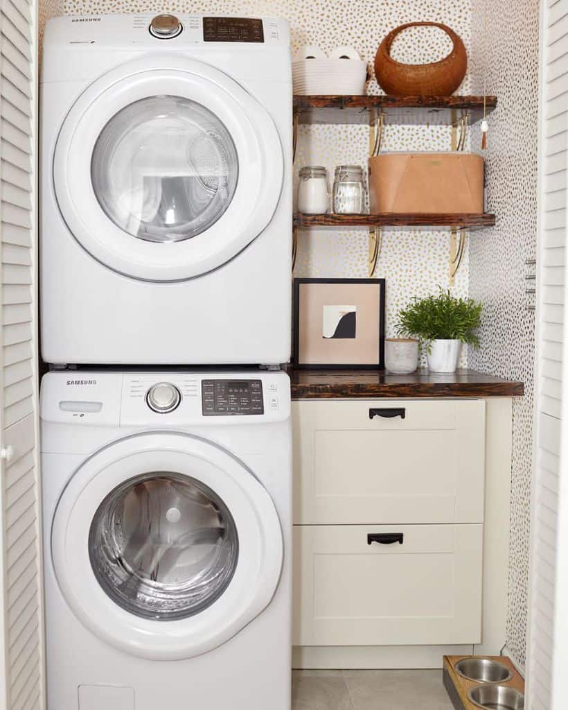 small laundry closet ideas