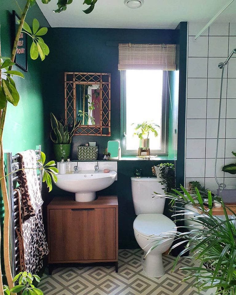 Dark Paint In A Small Bathroom? Here's What You Need To Know.