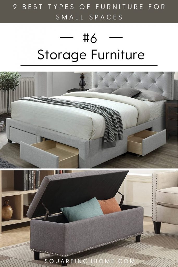 storage furniture for small spaces