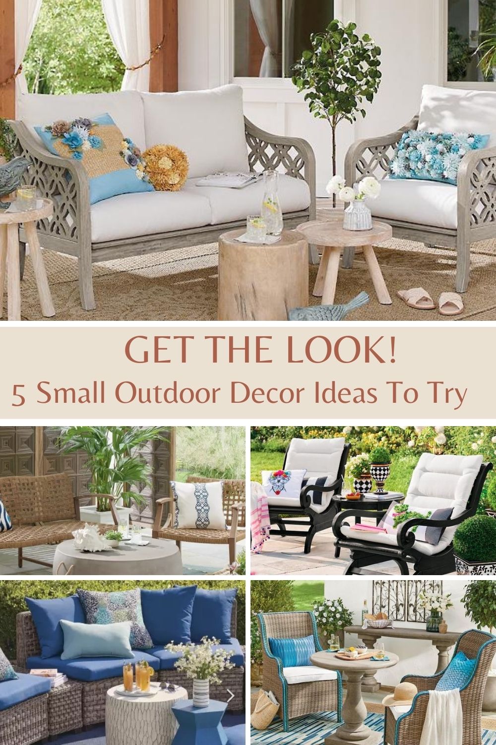 5 small outdoor decor ideas for small spaces