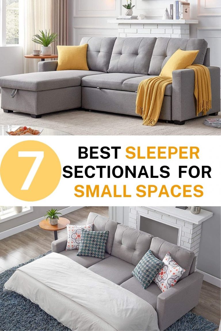 7 Perfect Stylish Sleeper Sectionals For Small Spaces!