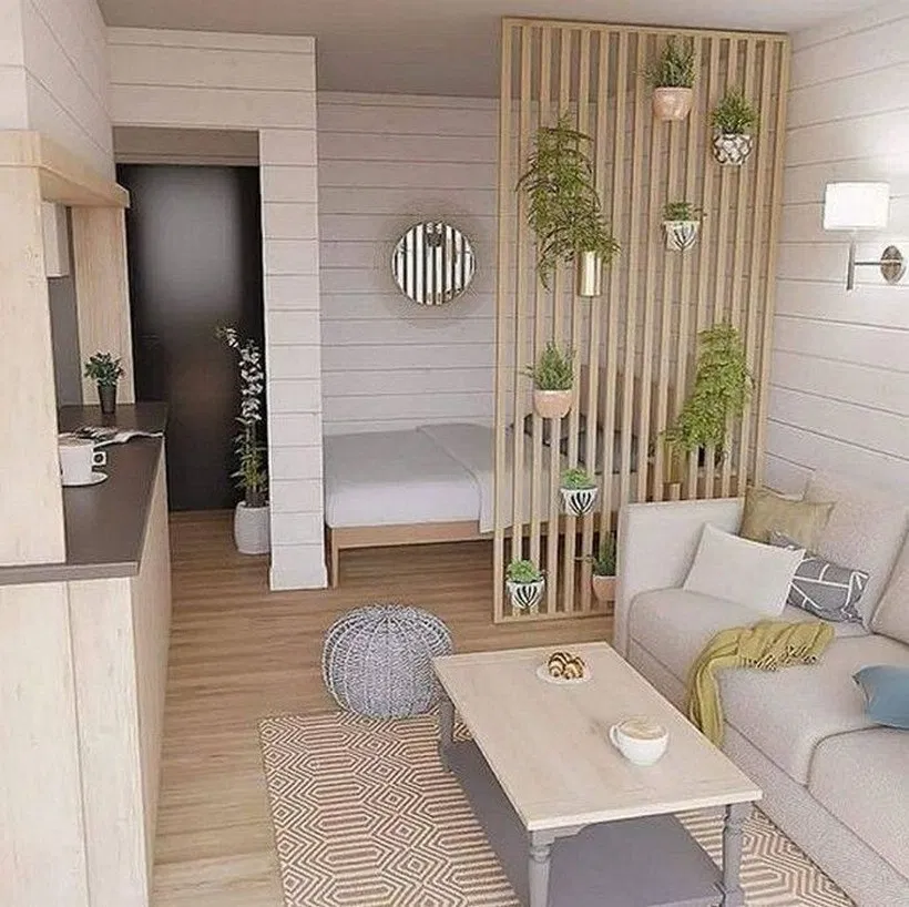 small studio apartment layout