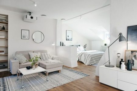 50 Studio Apartment Layouts That Just Work! - Small Space Decor.