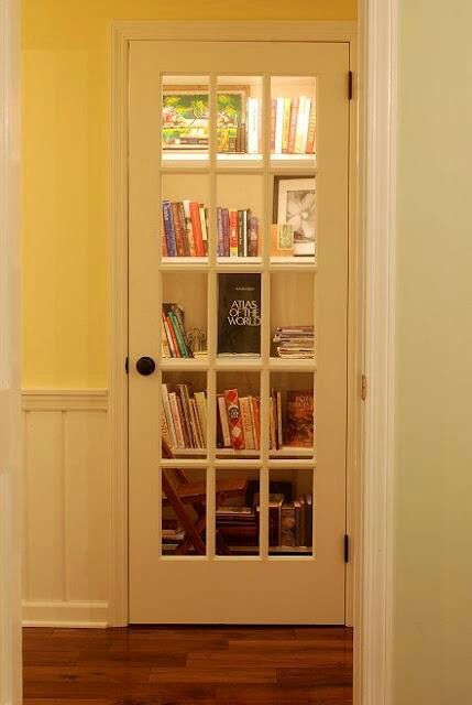 closet library hack bokk storage idea