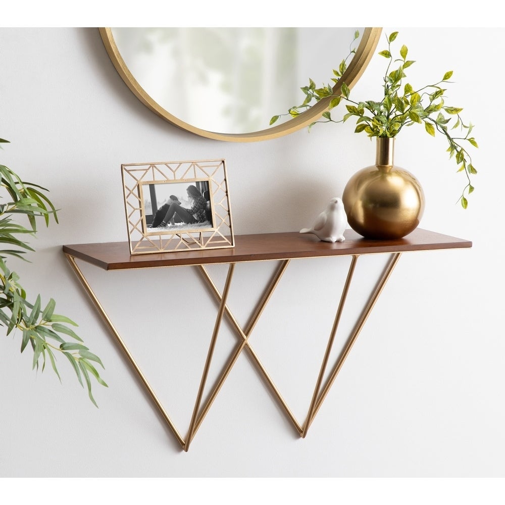 decorative floating shelf nightstand alternative