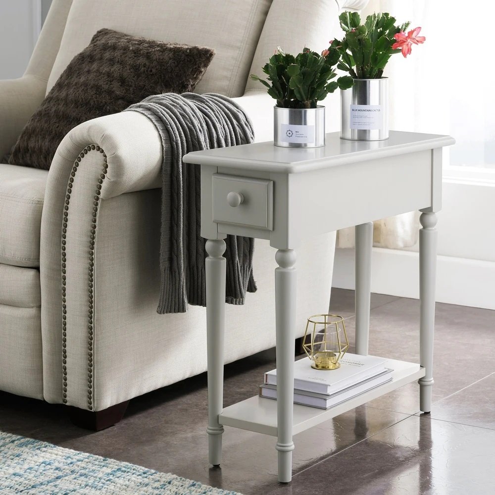 slim end table