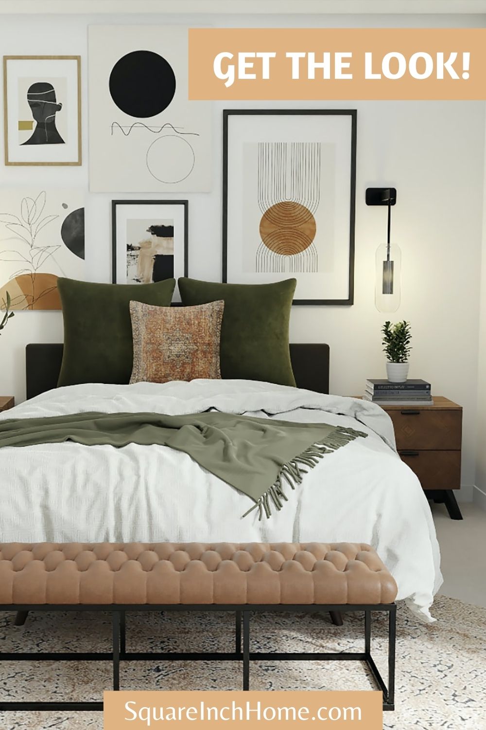 Modern Earth Tone Bedroom Decor Inspo Get The Look   Earth Tone Bedroom Ideas 