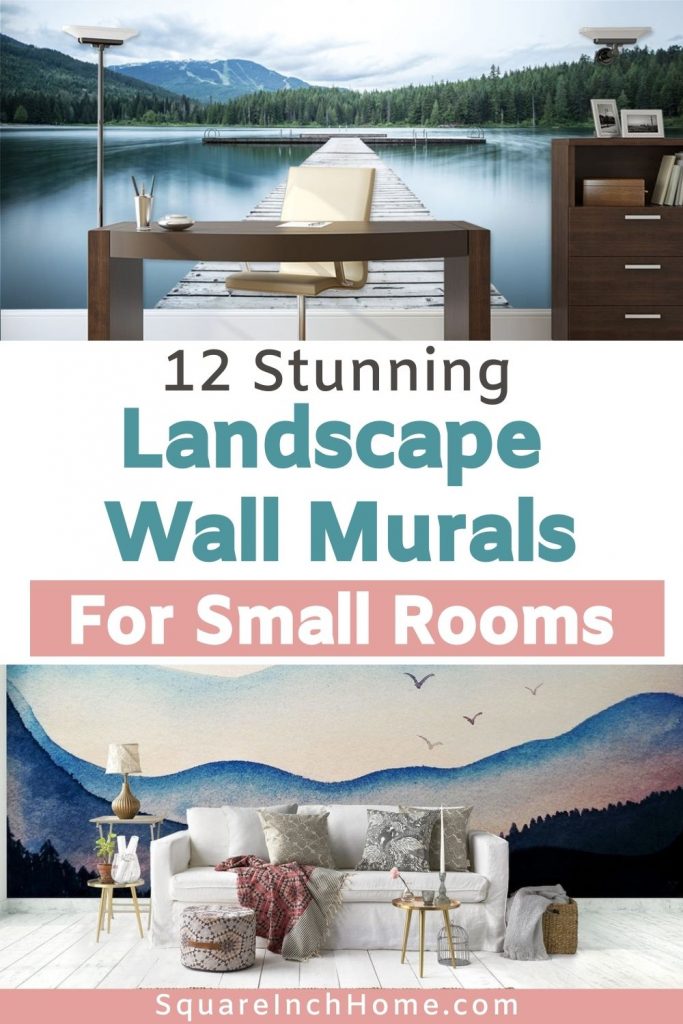 Landscape Wallpaper mural to Make A Small Room Look Bigger