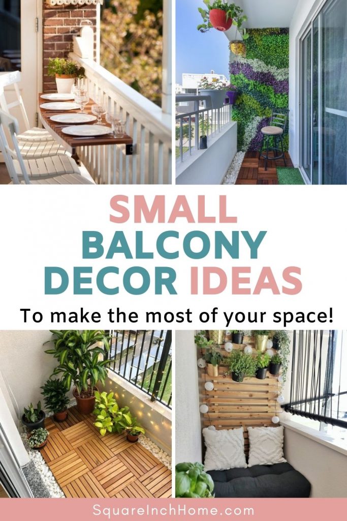 small balcony ideas - how to decorate a small balcony