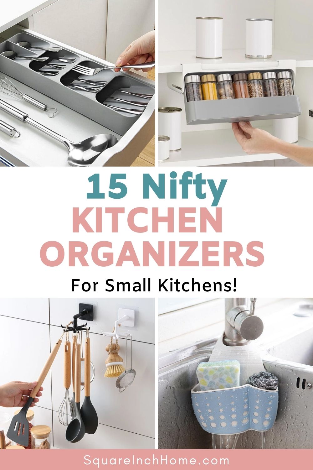 15 Nifty Kitchen Organizers For Tiny Kitchens!