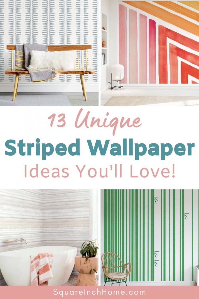 10 Unique Striped Wallpaper Ideas For Small Rooms