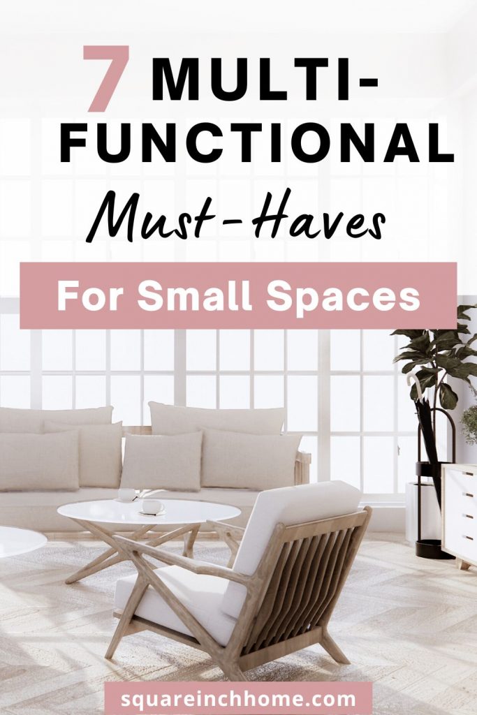 multifunctional furniture for small spaces